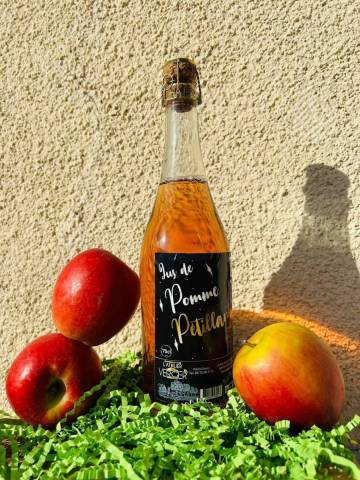 Jus de pomme ptillant